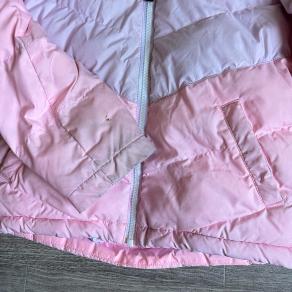 Nike Pink and White Kids‎ Puffer Jacket - Picture 3 of 7